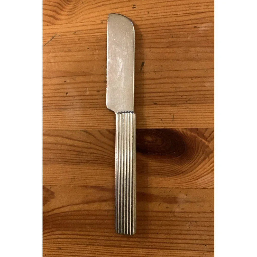 Chase USA Cheese Knife Chrome Plated Walter Von Nessen Art Deco READ